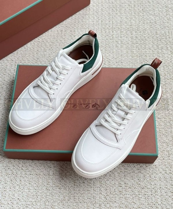 로로피아나 뉴포트 워크 스니커즈 그린