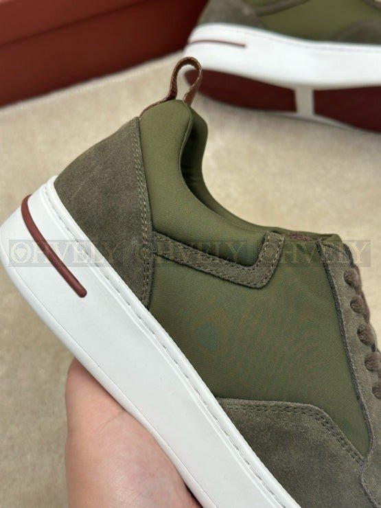 로로피아나 뉴포트 워크 윈드 스니커즈 그린