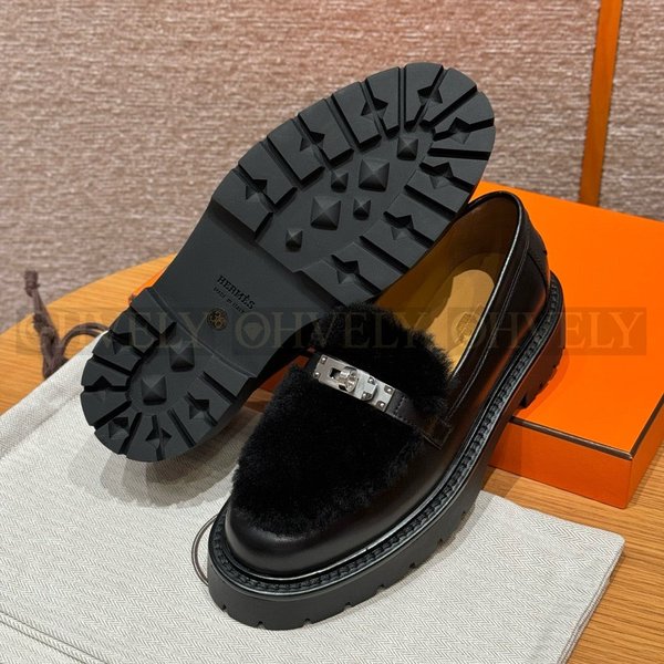 에르메스 Icone 시어링 로퍼