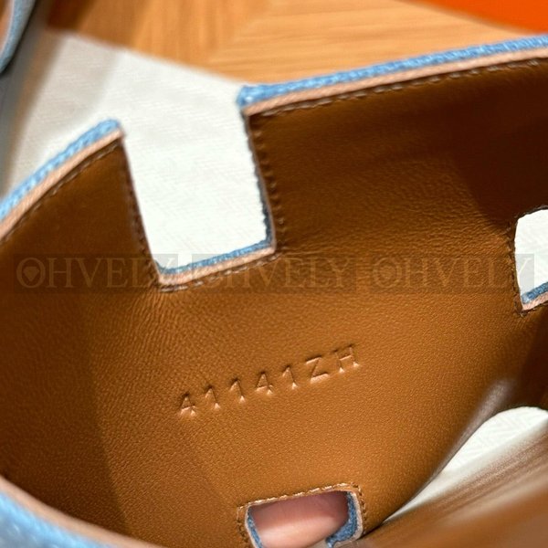 에르메스 Lzmir 이즈미르 샌들 데님