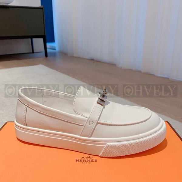 에르메스 게임 슬립온 화이트