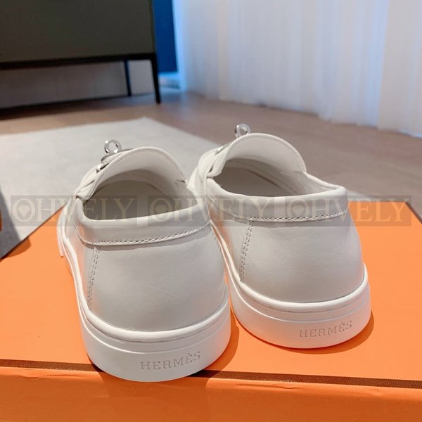 에르메스 게임 슬립온 화이트