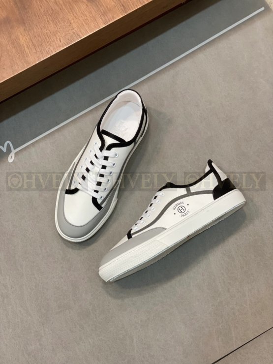 에르메스 겟 레더 스니커즈 멀티 블랑