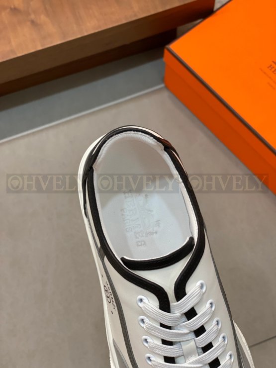 에르메스 겟 레더 스니커즈 멀티 블랑