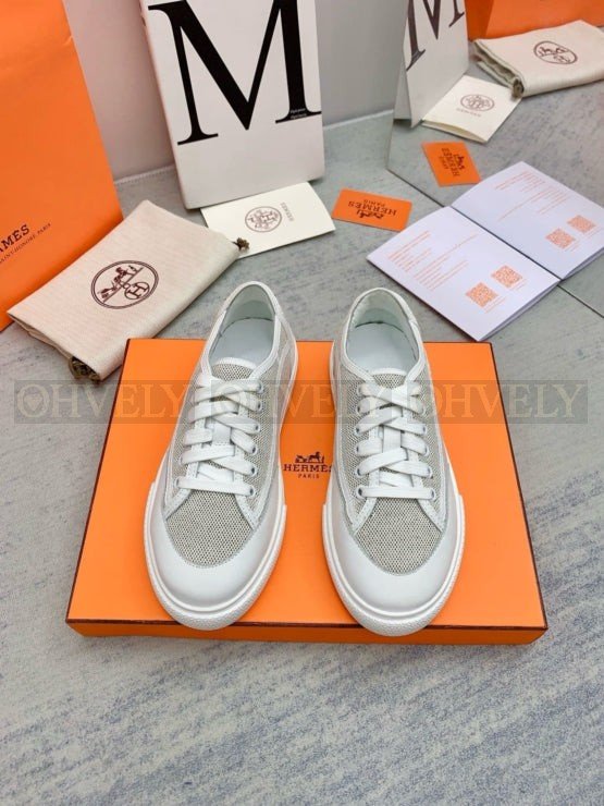 에르메스 겟 로우탑 스니커즈 베이지