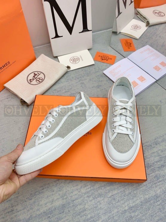에르메스 겟 로우탑 스니커즈 베이지