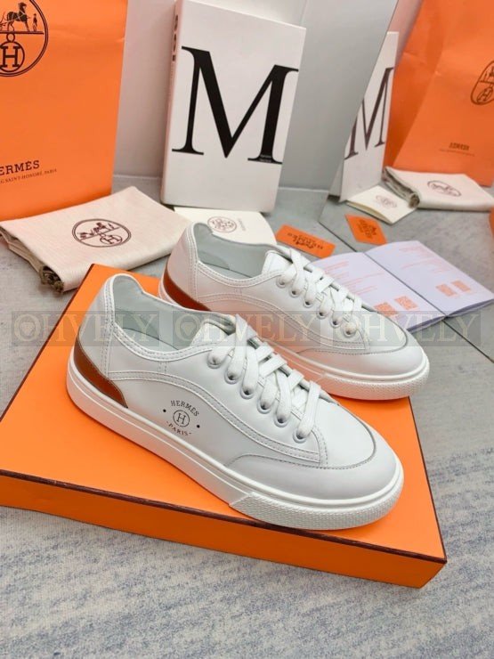 에르메스 겟 로우탑 스니커즈 화이트