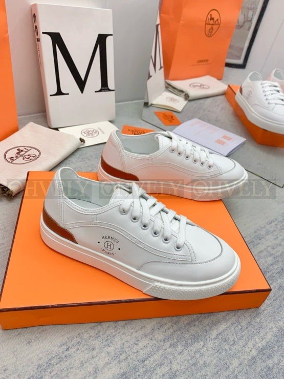 에르메스 겟 로우탑 스니커즈 화이트