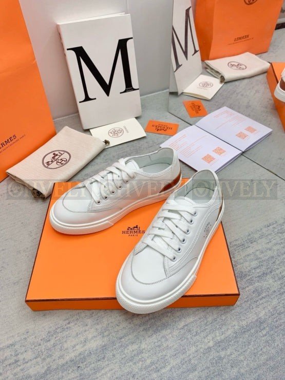 에르메스 겟 로우탑 스니커즈 화이트