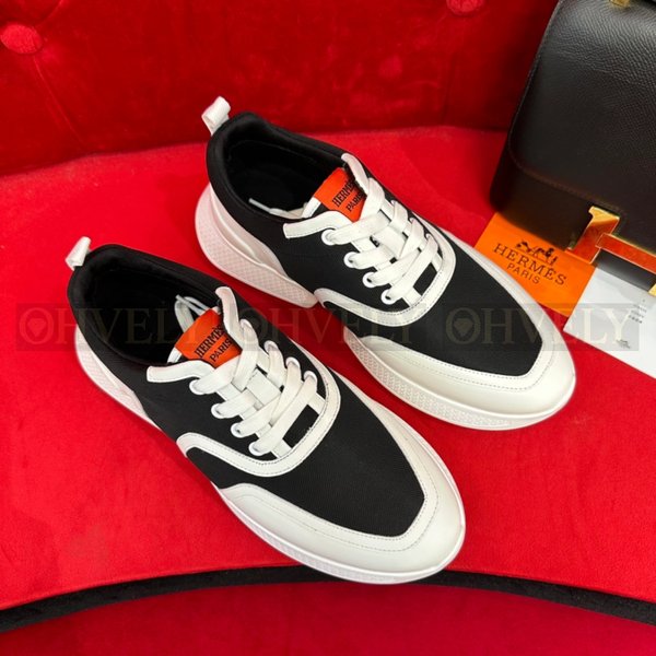 에르메스 기가 스니커즈 느와