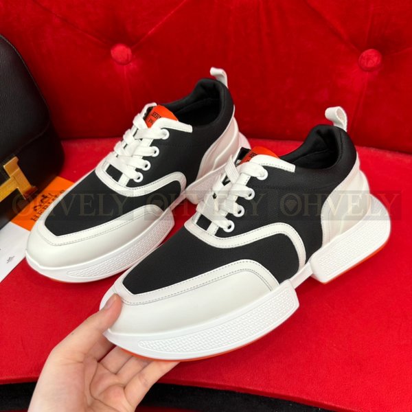 에르메스 기가 스니커즈 느와