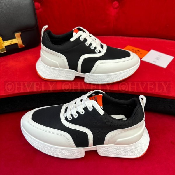 에르메스 기가 스니커즈 느와