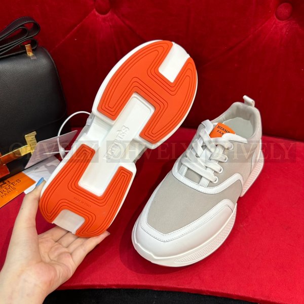 에르메스 기가 스니커즈 아이보리