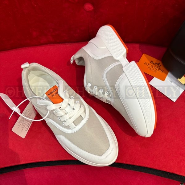 에르메스 기가 스니커즈 아이보리