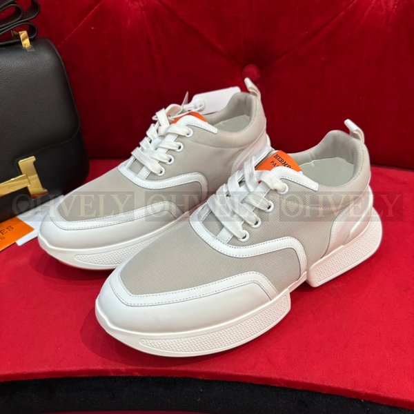 에르메스 기가 스니커즈 아이보리