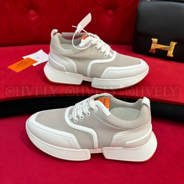 에르메스 기가 스니커즈 아이보리