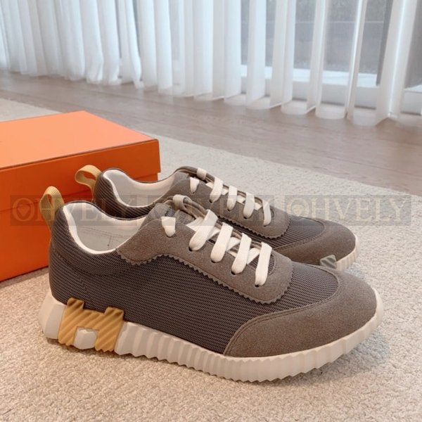 에르메스 바운싱 메쉬 스니커즈 그리 퓌메 죤