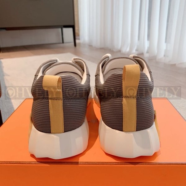 에르메스 바운싱 메쉬 스니커즈 그리 퓌메 죤