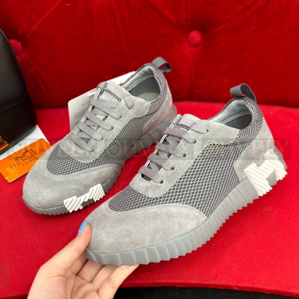 에르메스 바운싱 메쉬 스니커즈 그리브