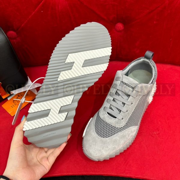 에르메스 바운싱 메쉬 스니커즈 그리브