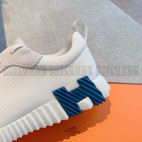 에르메스 바운싱 메쉬 스니커즈 네이비 옐로우