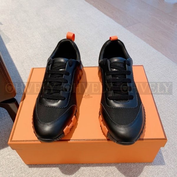 에르메스 바운싱 메쉬 스니커즈 누아 미엘