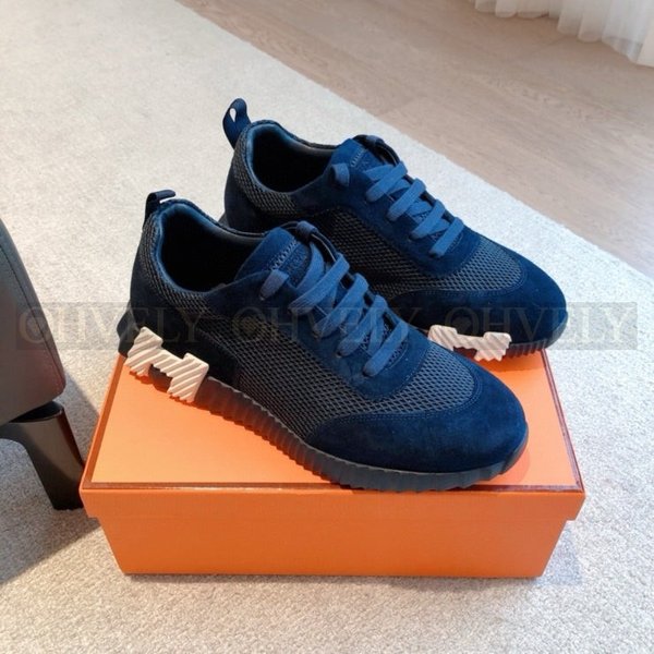 에르메스 바운싱 메쉬 스니커즈 마린