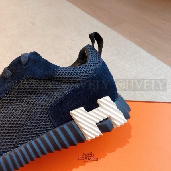에르메스 바운싱 메쉬 스니커즈 마린