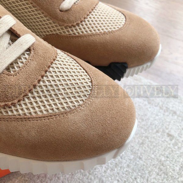 에르메스 바운싱 메쉬 스니커즈 베이지