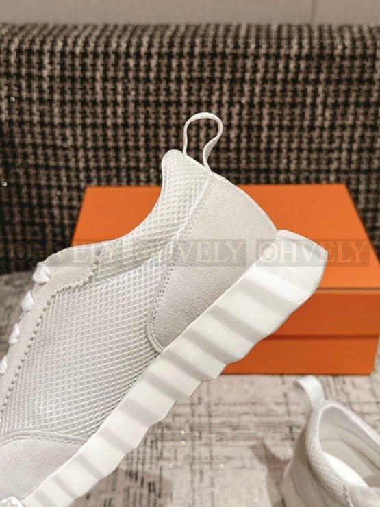 에르메스 바운싱 메쉬 스니커즈 블랑