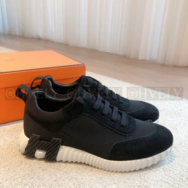 에르메스 바운싱 메쉬 스니커즈 블랙