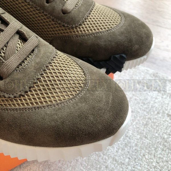 에르메스 바운싱 메쉬 스니커즈 블랙 카키