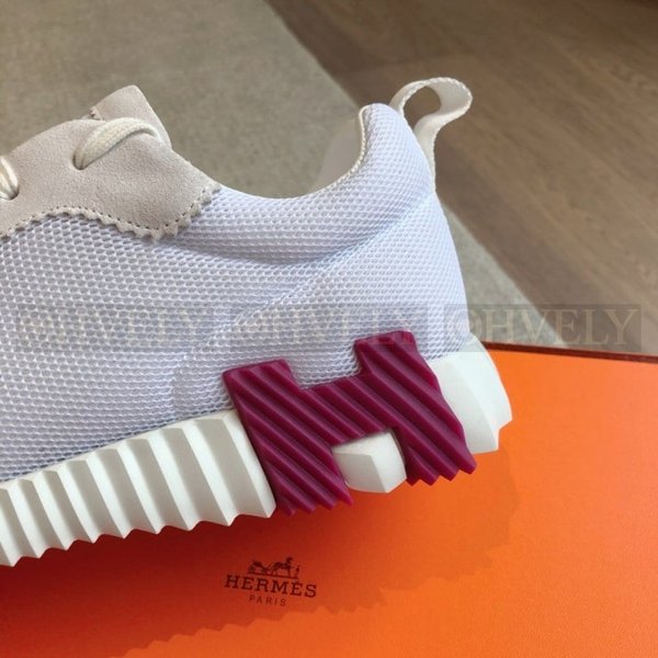 에르메스 바운싱 메쉬 스니커즈 퍼플