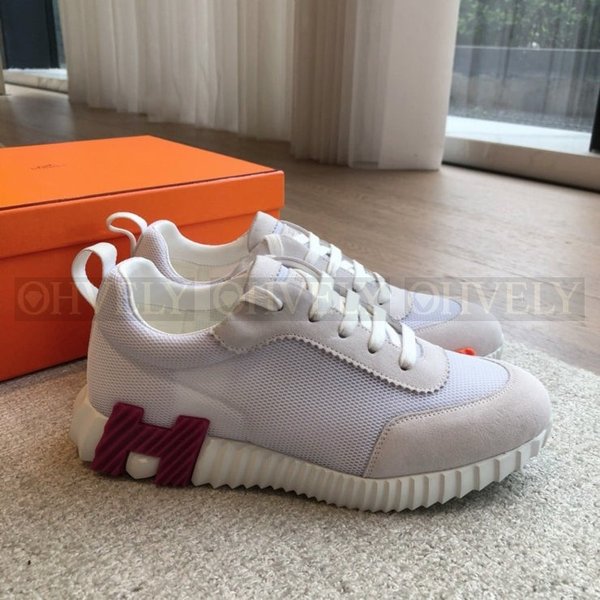 에르메스 바운싱 메쉬 스니커즈 퍼플