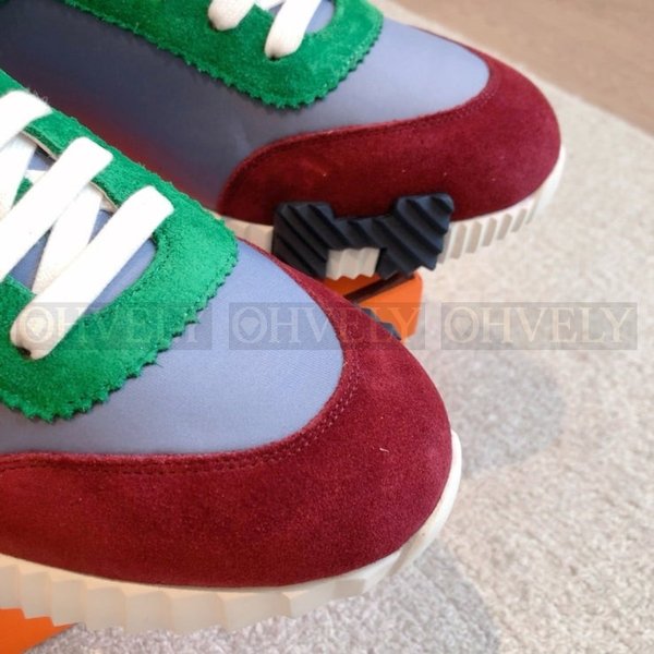 에르메스 바운싱 스니커즈 멀티컬러 그레이