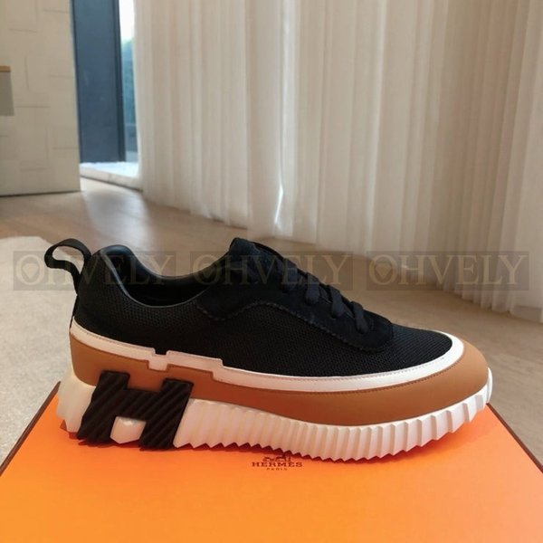 에르메스 바운싱 스니커즈 멀티컬러 느와