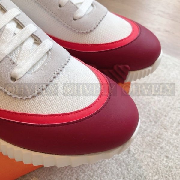 에르메스 바운싱 스니커즈 멀티컬러 오렌지