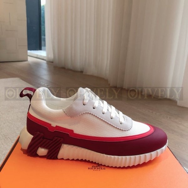 에르메스 바운싱 스니커즈 멀티컬러 오렌지
