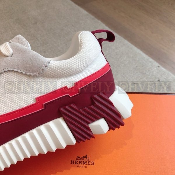 에르메스 바운싱 스니커즈 멀티컬러 오렌지