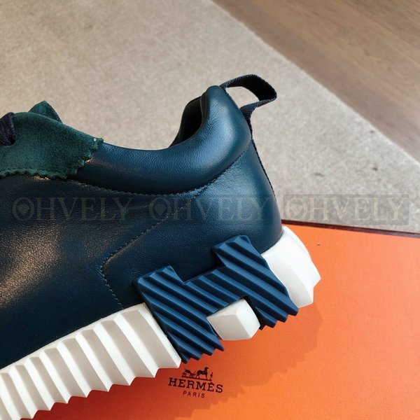 에르메스 바운싱 스니커즈 블루 튀르캥