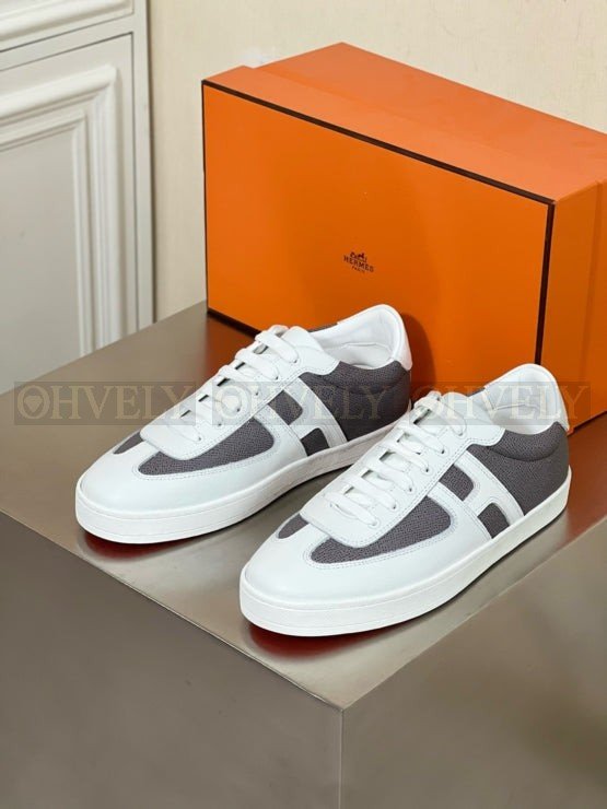 에르메스 부메랑 스니커즈 그리스 블랑