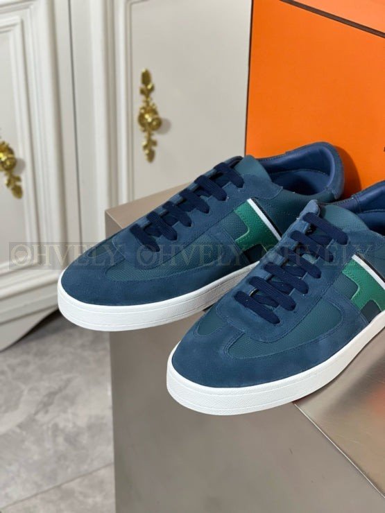 에르메스 부메랑 스니커즈 멀티컬러 블루