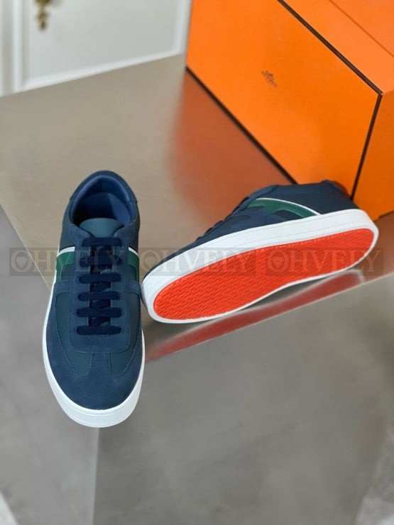 에르메스 부메랑 스니커즈 멀티컬러 블루