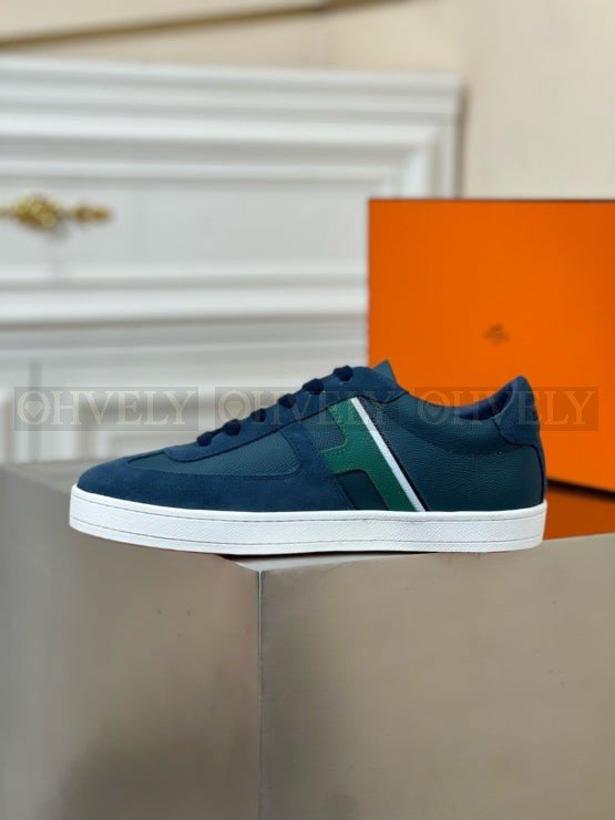 에르메스 부메랑 스니커즈 멀티컬러 블루