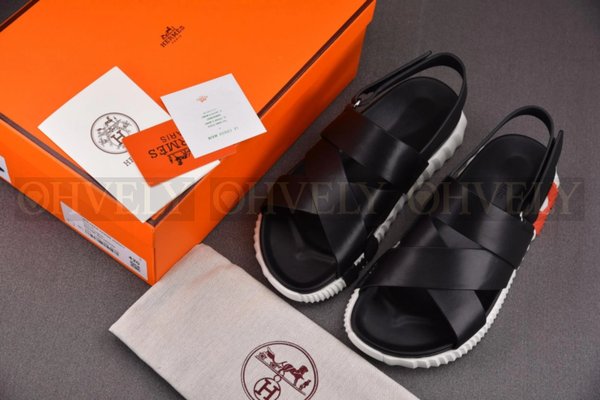 에르메스 일렉트릭 샌들 블랙