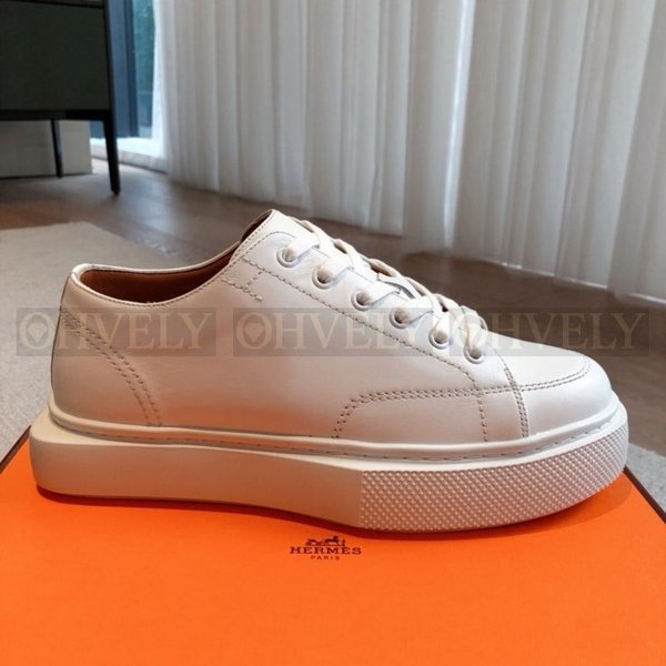 에르메스 하루 더비 스니커즈 화이트