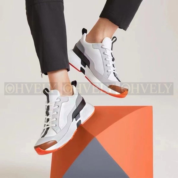 에르메스 휴고 스니커즈 멀티컬러 화이트