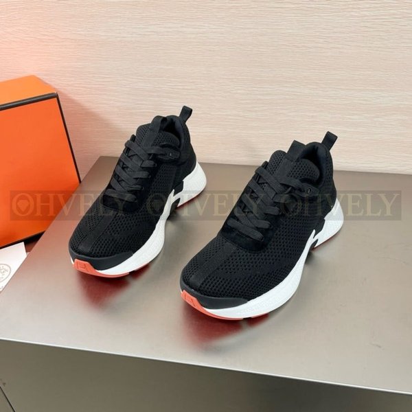 에르메스 히어로 스니커즈 블랙 화이트