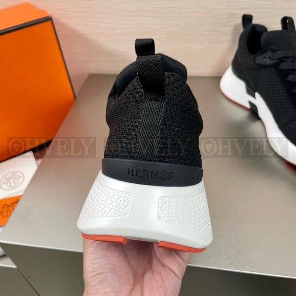 에르메스 히어로 스니커즈 블랙 화이트