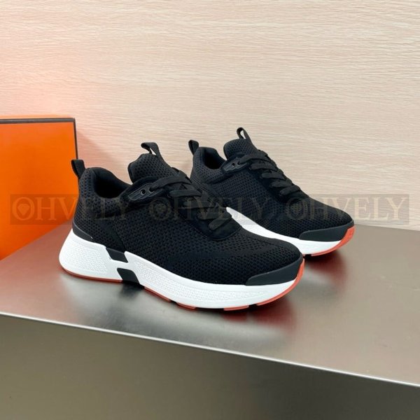 에르메스 히어로 스니커즈 블랙 화이트